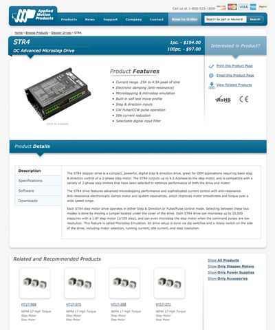 New Product Detail Page